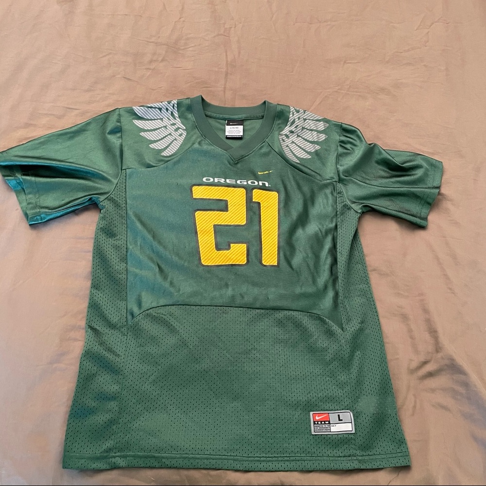 Vintage Nike Oregon Ducks Boys Football Jersey #21